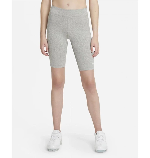 Лосины унисекс Nike Sportswear Essential Bike Shorts XL Серый CZ8526-063 - изображение 2