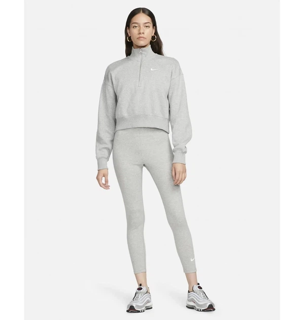 Лосіни жіночі Nike Sportswear Classics High-Waisted 7/8 Leggings Grey S Сірий DV7789-063 - зображення 5
