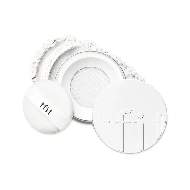Финишная пудра для лица Tfit Translucent Set Finishing Powder 01 White, 7 г - изображение 2