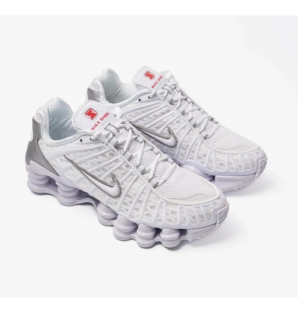 Кросівки жіночі Nike W Shox Tl White 37.5 Білий AR3566-100 - зображення 3
