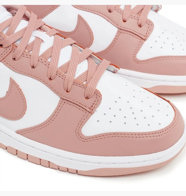 Кросівки жіночі Nike Dunk Low Rose Whisper 36.5 Рожевий DD1503-118 - зображення 6