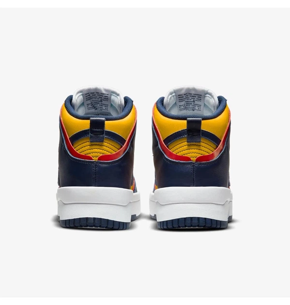 Кросівки жіночі Nike Dunk High Up 36 Комбінований DH3718-701 - Фото 6 Кросівки жіночі Nike Dunk High Up 36 Комбінований DH3718-701 - зображення 6