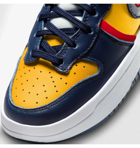 Кросівки жіночі Nike Dunk High Up 36 Комбінований DH3718-701 - Фото 7 Кросівки жіночі Nike Dunk High Up 36 Комбінований DH3718-701 - зображення 7