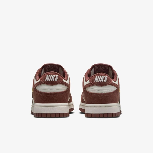 Кроссовки женские Nike Dunk Low 39 Бордовый IB4417-104 - изображение 6