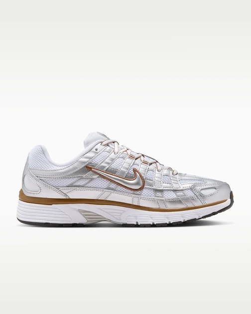 Кросівки унісекс Nike P-6000 44.5 Сріблястий BV1021-109 - Фото 3 Кросівки унісекс Nike P-6000 44.5 Сріблястий BV1021-109 - зображення 3
