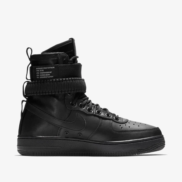 Кроссовки женские Nike W Sf Af1 35.5 Черный 857872-005 - изображение 3