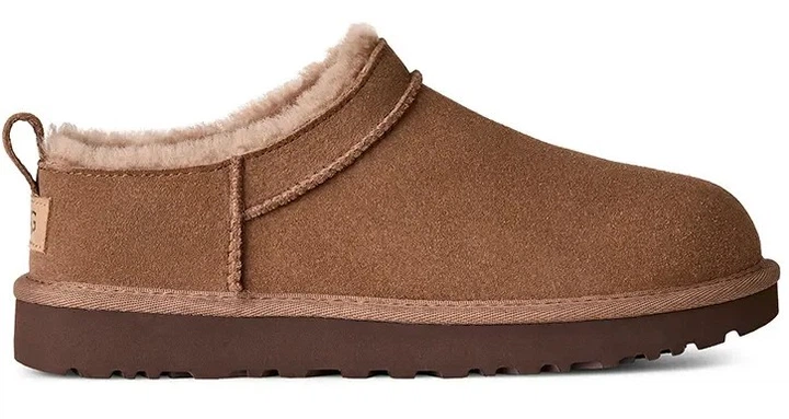 Жіночі уггі Мікро коричневі Замшеві UGG Classic Micro Boot Rocky Oak (38, коричневий) - Фото 1 Жіночі уггі Мікро коричневі Замшеві UGG Classic Micro Boot Rocky Oak (38, коричневий) - изображение 1