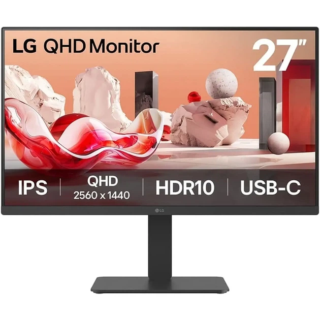 Монітор 27" LG 27BA65QB-B (27BA65QB-B.ADRZ) - Фото 1 Монітор 27" LG 27BA65QB-B (27BA65QB-B.ADRZ) - зображення 1