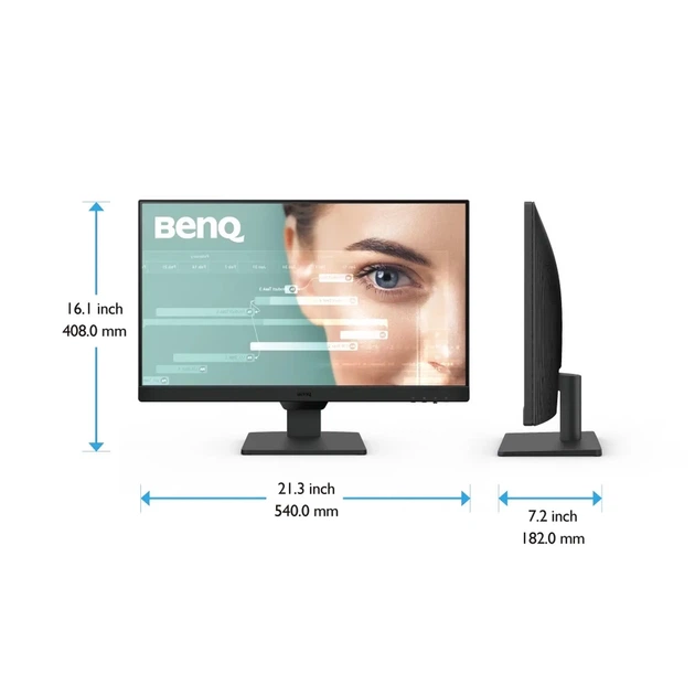 Монитор 23.8" BenQ GW2490 (9H.LLSLJ.LBE) - Фото 7 Монитор 23.8" BenQ GW2490 (9H.LLSLJ.LBE) - изображение 7