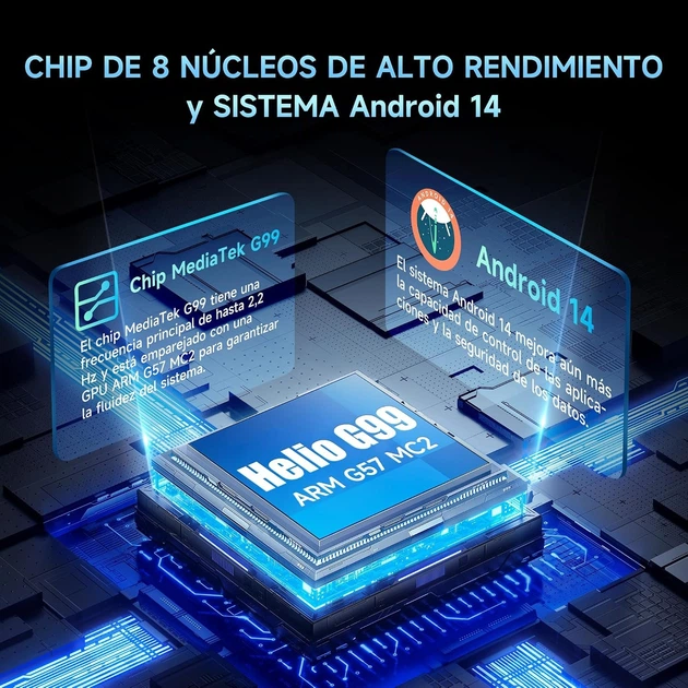 Планшет 12.1" Full HD ALLDOCUBE iPlay 60 Pad Pro 8+12/128Gb 4G 2-SIM 8 ядер Android 14 10000 mAh Серый (102333799) - изображение 4