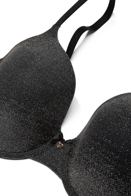 Бюстгальтер з ущільненою чашкою Victoria's Secret 75B Чорний (156476) - зображення 3