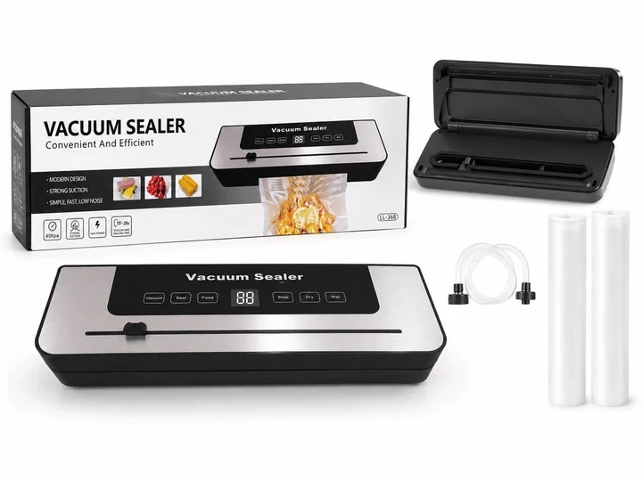 Вакууматор для продуктов 120W с встроенным резаком и 10 пакетами TV-SH-06/LL-368 - изображение 8