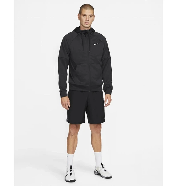 Чоловіча толстовка Nike Therma-Fit Men Training-Jacket L Чорний DQ4830-010 - Фото 9 Чоловіча толстовка Nike Therma-Fit Men Training-Jacket L Чорний DQ4830-010 - зображення 9