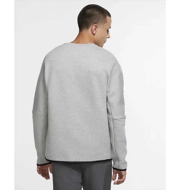 Свитшот мужской Nike Nsw Tech Fleece Crew XL Серый CU4505-063 - Фото 4 Свитшот мужской Nike Nsw Tech Fleece Crew XL Серый CU4505-063 - изображение 4
