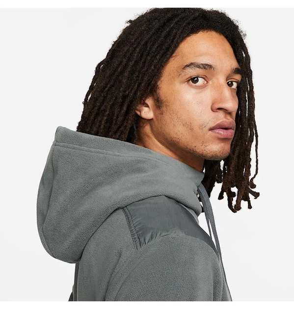 Толстовка мужская Nike Teddy Fleece Grey XL Серый DD4882-068 - изображение 4