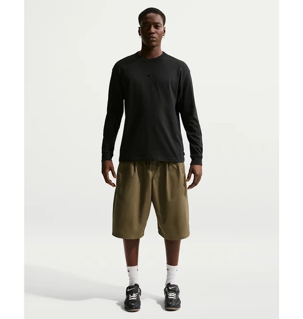 Лонгслив мужской Nike Premium Essentials Sustainable Black M Черный IH1127-010 - Фото 4 Лонгслив мужской Nike Premium Essentials Sustainable Black M Черный IH1127-010 - изображение 4