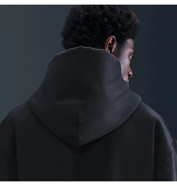 Толстовка мужская Nike Solo Swoosh Black M Черный HV1084-010 - Фото 3 Толстовка мужская Nike Solo Swoosh Black M Черный HV1084-010 - изображение 3