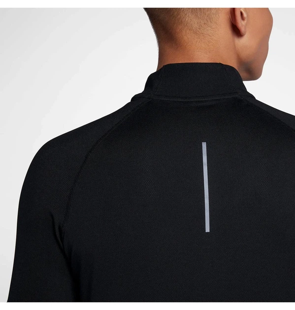 Спортивная кофта мужская Nike Element Dri Fit Half Zip Running Black L Черный CD8273-010 - Фото 4 Спортивная кофта мужская Nike Element Dri Fit Half Zip Running Black L Черный CD8273-010 - изображение 4