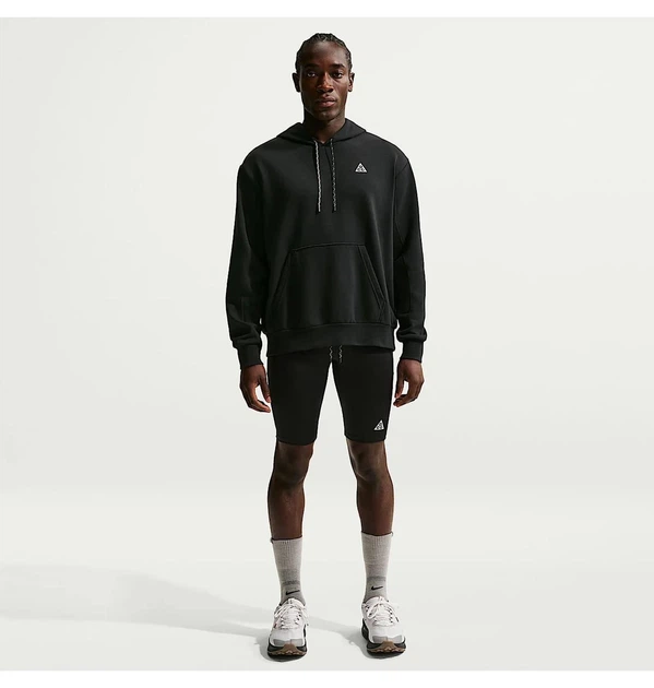 Худі чоловіче Nike Acg Magic Hour Mens Dri-fit Trail Hoodie Black/White M IO9667-010 - зображення 4