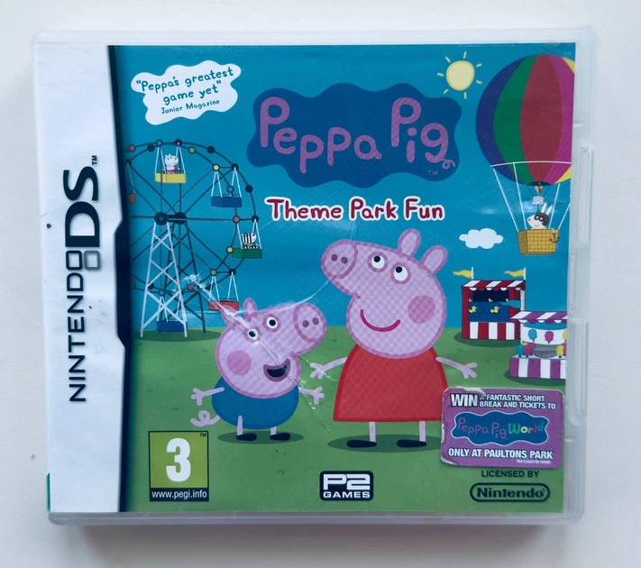 Картридж для Nintendo DS - Peppa Pig Theme Park Fun, английская версия, Б/У - Фото 1 Картридж для Nintendo DS - Peppa Pig Theme Park Fun, английская версия, Б/У - изображение 1