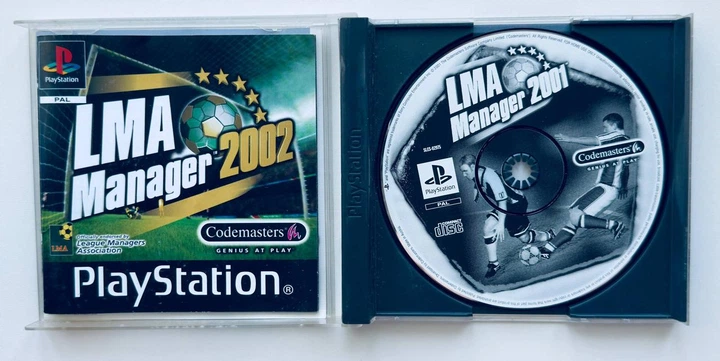 Диск для PlayStation 1 - LMA Manager 2001, англійська версія, Б/В - зображення 3