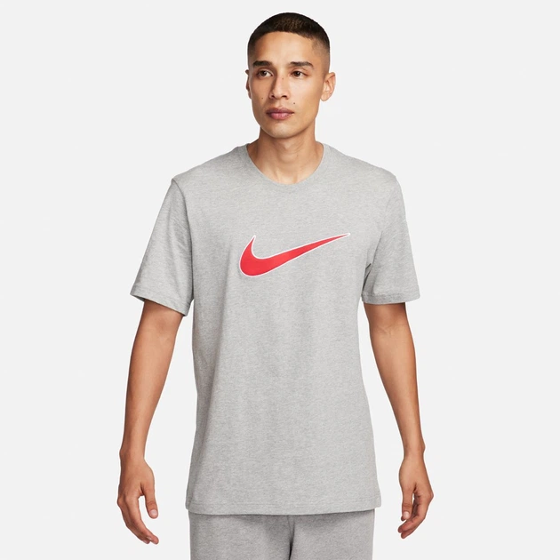 Футболка чоловіча Nike M Nsw Sp Ss Top M Сірий FN0248-064 - Фото 1 Футболка чоловіча Nike M Nsw Sp Ss Top M Сірий FN0248-064 - зображення 1
