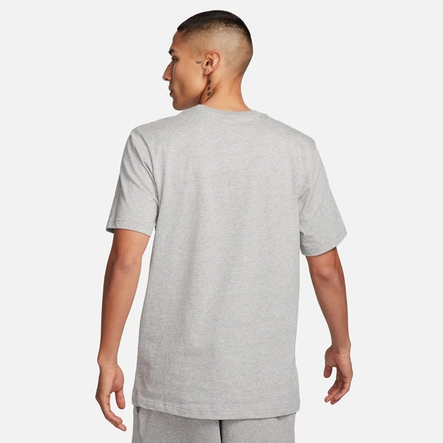 Футболка чоловіча Nike M Nsw Sp Ss Top M Сірий FN0248-064 - Фото 2 Футболка чоловіча Nike M Nsw Sp Ss Top M Сірий FN0248-064 - зображення 2