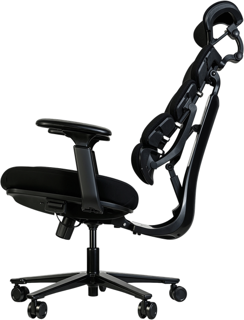 Кресло компьютерное офисное эргономичное OfficePro FlexCore ОС120B Black - Фото 6 Кресло компьютерное офисное эргономичное OfficePro FlexCore ОС120B Black - изображение 6