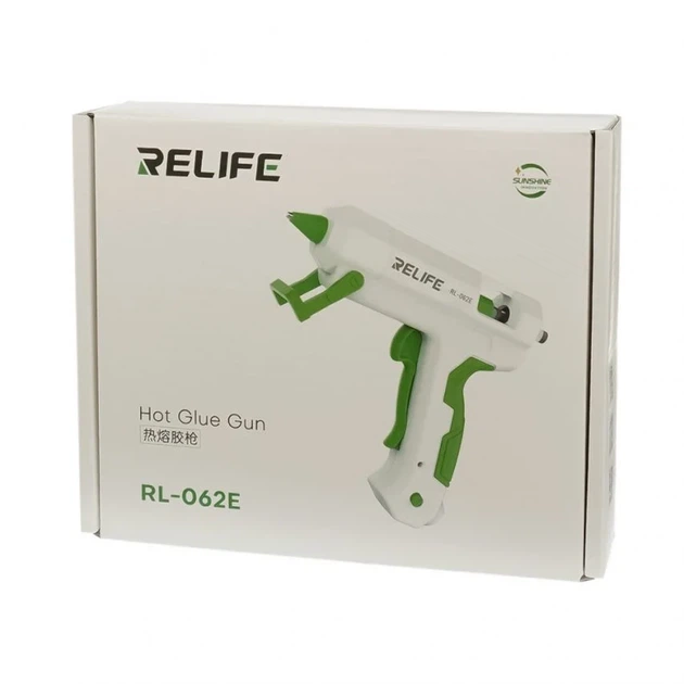 Пистолет клеевой Relife RL-062E 25W со стержнями 7 мм - изображение 4