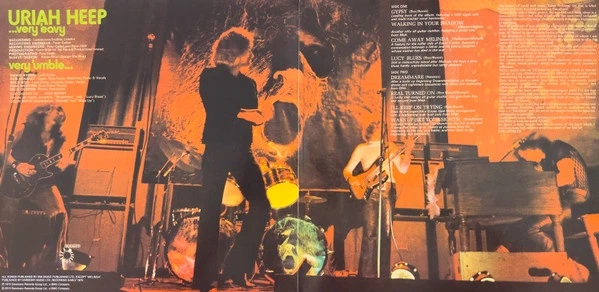 Вінілова платівка Uriah Heep - ...Very 'Eavy ...Very 'Umble (Vinyl, LP, Album, Reissue) - Фото 2 Вінілова платівка Uriah Heep - ...Very 'Eavy ...Very 'Umble (Vinyl, LP, Album, Reissue) - зображення 2