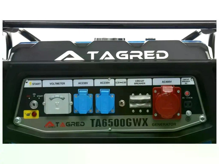 Бензиновый генератор 6 кВт 25 л TAGRED 400 В TA6500GWX - Фото 11 Бензиновый генератор 6 кВт 25 л TAGRED 400 В TA6500GWX - изображение 11