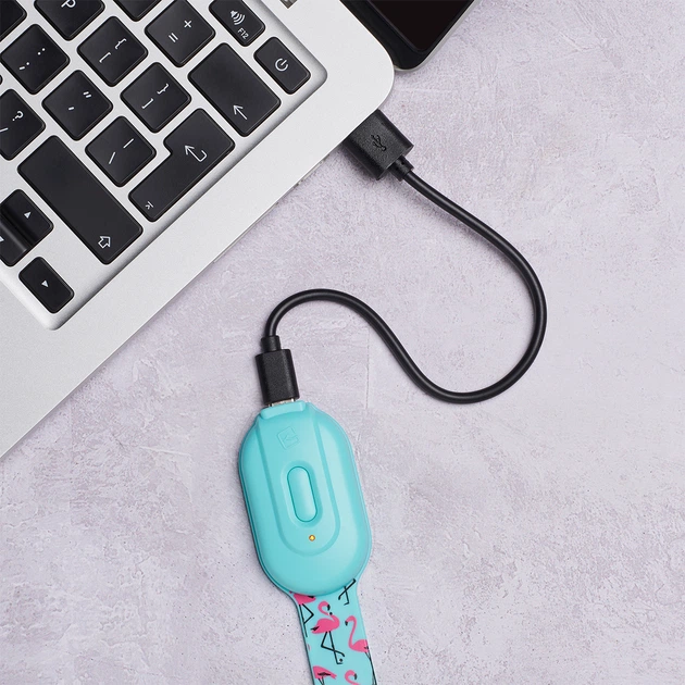 Закладка-ліхтарик Flexilight Rechargeable Фламінго 3,6х1,3х14,7 см з USB-зарядкою та димером для читання книг - зображення 7