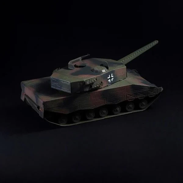 Металевий конструктор Metal Time Leopard 2 MT079 колекційна модель танка - зображення 4