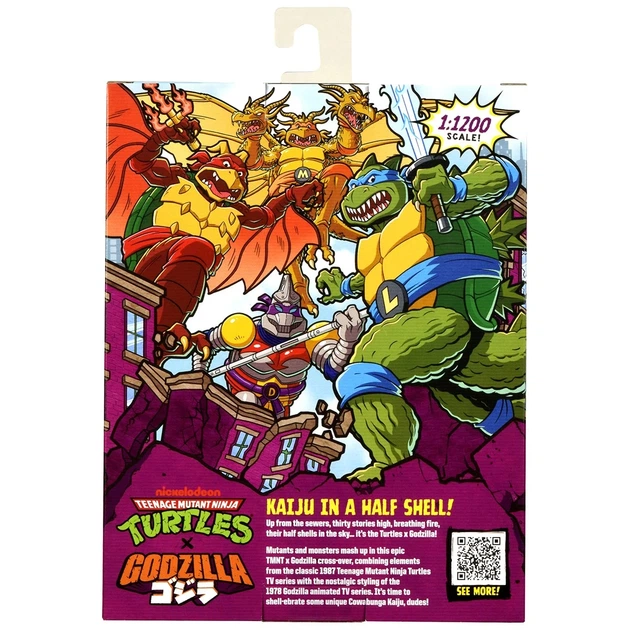 Фігурка TMNT x Godzilla Раф в образі Родана 13 см 12 точок артикуляції - Фото 7 Фігурка TMNT x Godzilla Раф в образі Родана 13 см 12 точок артикуляції - зображення 7