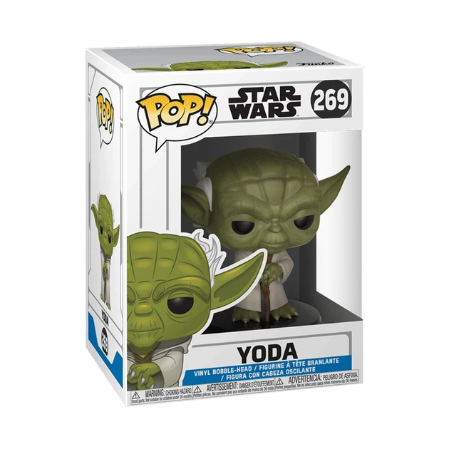 Фигурка Funko POP Звездные войны Мастер Йода виниловая 10 см - Фото 1 Фигурка Funko POP Звездные войны Мастер Йода виниловая 10 см - изображение 1