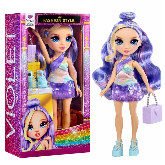 Кукла Rainbow High My Fashion Style Виолетта 28 см с сиреневыми волосами - Фото 1 Кукла Rainbow High My Fashion Style Виолетта 28 см с сиреневыми волосами - изображение 1