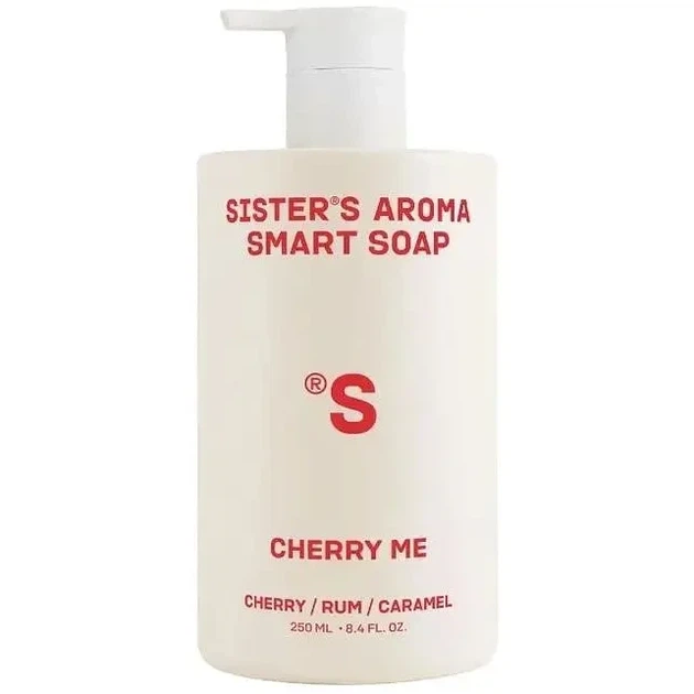 Жидкое мыло Sister's Aroma Smart Soap Cherry Me 250 мл - Фото 1 Жидкое мыло Sister's Aroma Smart Soap Cherry Me 250 мл - изображение 1