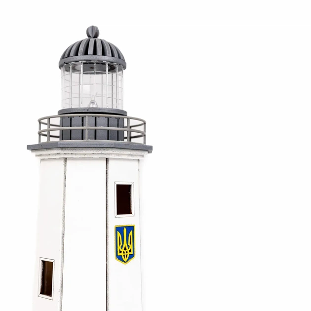 Збірна дерев'яна модель Lighthouse Маяк на острові Зміїний Україна - зображення 5
