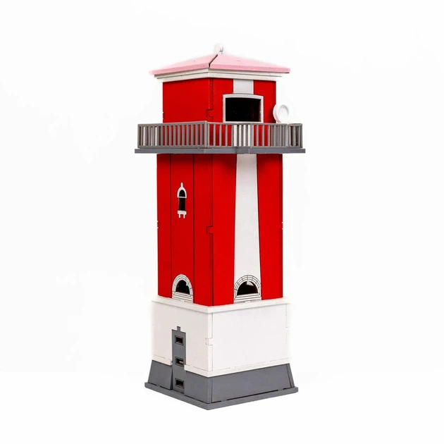 Збірна дерев'яна модель Lighthouse Кисляківський Задній маяк Україна Миколаївська область - зображення 6