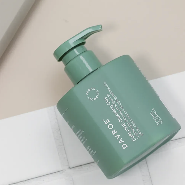 Лёгкий детокс-шампунь с глиной Davroe Curlicue Cleansing Clay Shampoo 300 мл - изображение 2