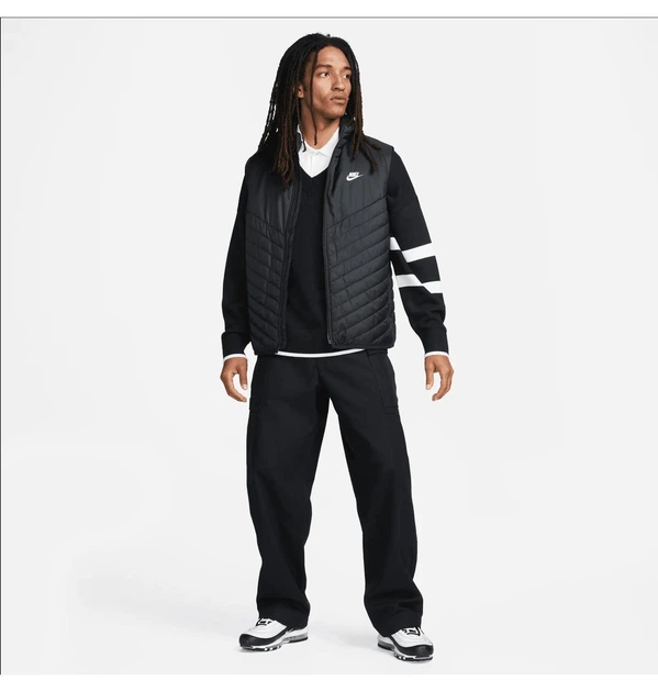 Жилетка мужская Nike M Nk Tf Wr Midweight Vest XL Чорний FB8201-011 - Фото 7 Жилетка мужская Nike M Nk Tf Wr Midweight Vest XL Чорний FB8201-011 - изображение 7