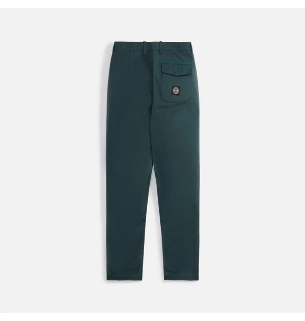 Брюки мужские Stone Island Gabardine Workwear Trouser Green 36 Зелений 781532128-V0053 - Фото 3 Брюки мужские Stone Island Gabardine Workwear Trouser Green 36 Зелений 781532128-V0053 - изображение 3