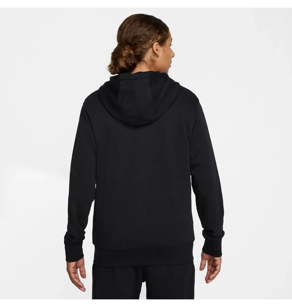 Кофта чоловіча Nike Nike M Nk Club Ft Fz Hoodie 3XL Чорний FN3884-010 - зображення 3