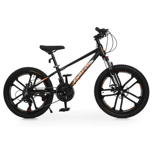 Велосипед дитячий PROF1 Emotion ET-2004 20 дюймів рама алюміній 21 швидкість чорний - Фото 2 Велосипед дитячий PROF1 Emotion ET-2004 20 дюймів рама алюміній 21 швидкість чорний - зображення 2