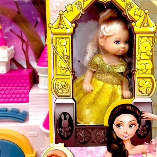 Ігровий набір Замок принцеси YG Toys з підсвіткою лялькою від 3 років - Фото 2 Ігровий набір Замок принцеси YG Toys з підсвіткою лялькою від 3 років - зображення 2