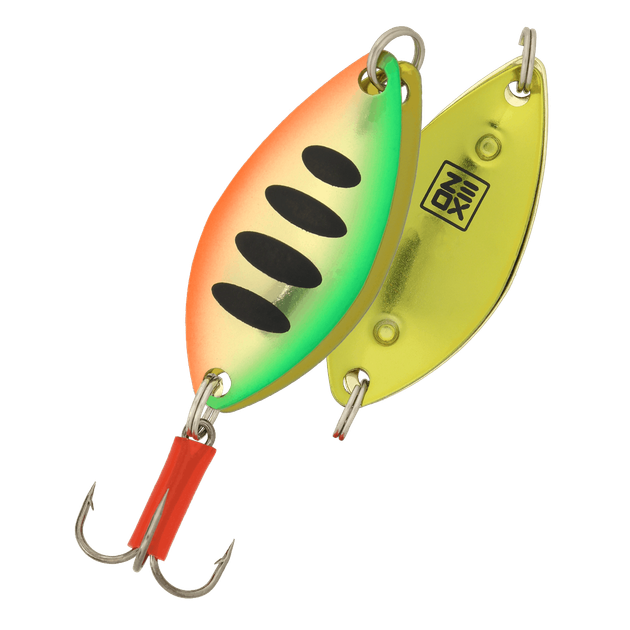 Блесна ZEOX Perch Twin 20г 019 Trout/Gold - Фото 1 Блесна ZEOX Perch Twin 20г 019 Trout/Gold - изображение 1