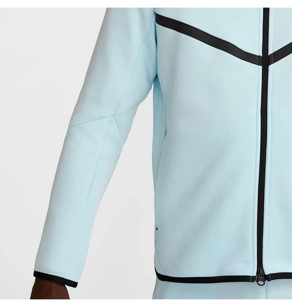 Толстовка чоловіча Nike Sportswear Tech Fleece Light Blue L Блакитний HV0949-474 - Фото 2 Толстовка чоловіча Nike Sportswear Tech Fleece Light Blue L Блакитний HV0949-474 - зображення 2