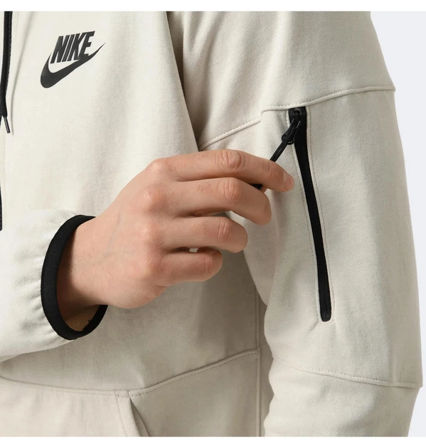 Толстовка мужская Nike Sw Tech Essential Beige S Бежевый DD5284-210 - Фото 6 Толстовка мужская Nike Sw Tech Essential Beige S Бежевый DD5284-210 - изображение 6