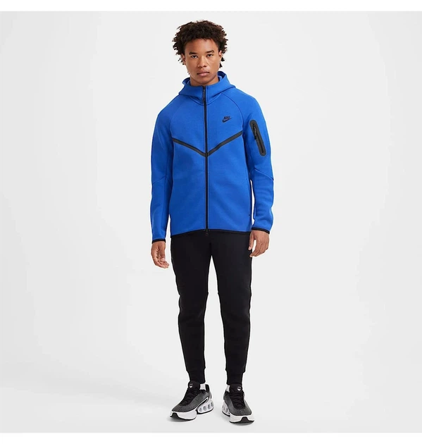Чоловіча толстовка Nike Tech Fleece Blue XS Синій HV0949-480 - зображення 8