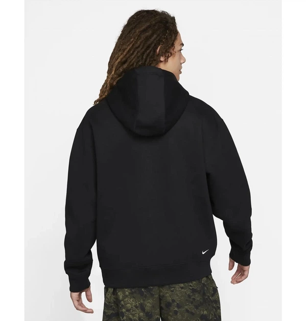 Худі чоловіче Nike Acg Therma-Fit Fleece Hoodie M Чорний DZ3392-010 - Фото 4 Худі чоловіче Nike Acg Therma-Fit Fleece Hoodie M Чорний DZ3392-010 - зображення 4